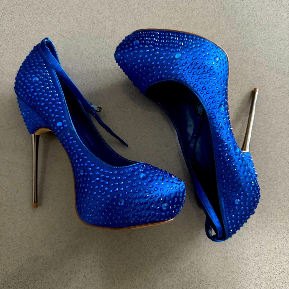 Aldo Rhinestone Stilettos